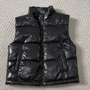 Kid’s Black Puffer Vest